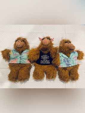 Vintage Alf Hand Puppet Set